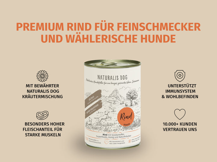 Rind mit Süsskartoffel und Naturkräutern