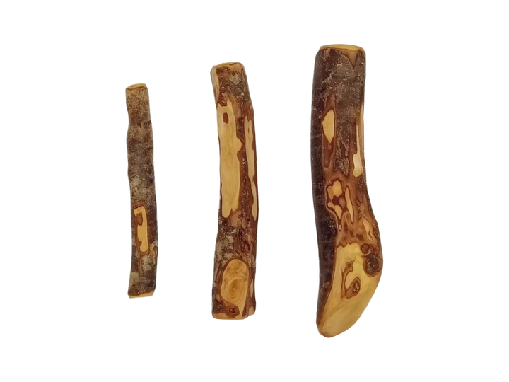 Olivenholz-Kauknochen