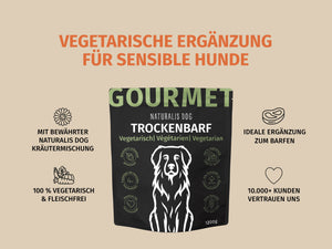 Végétarien aux panais, courgettes, superaliments et herbes naturelles