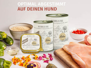 Huhn mit Amaranth, Zucchini, Superfoods, Honig und Naturkräuter