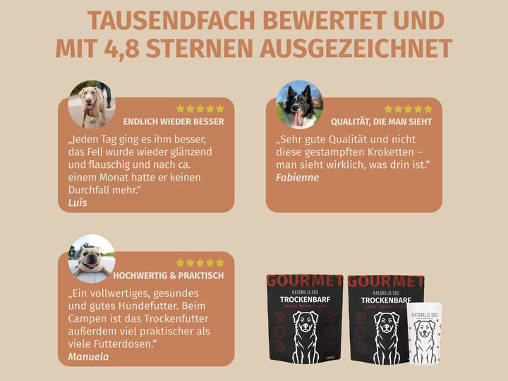 Lamm mit Pastinake, Zucchini, Superfoods und Naturkräuter