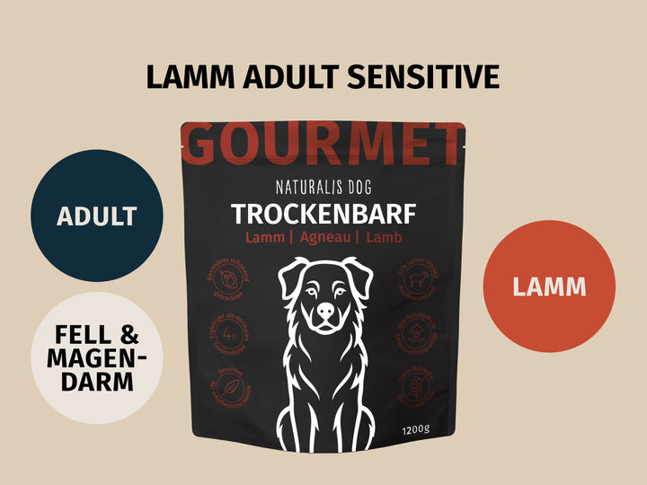 Lamm mit Pastinake, Zucchini, Superfoods und Naturkräuter