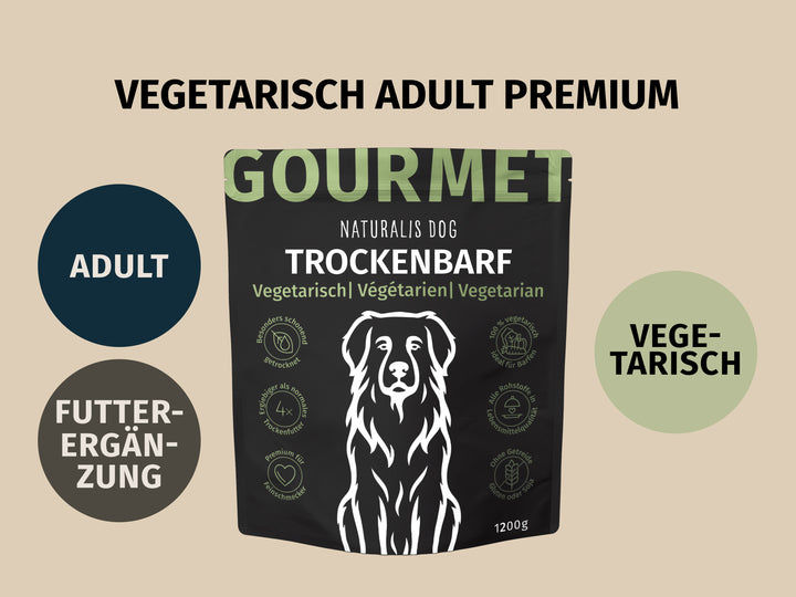 Vegetarisch mit Pastinake, Zucchini, Superfoods und Naturkräuter