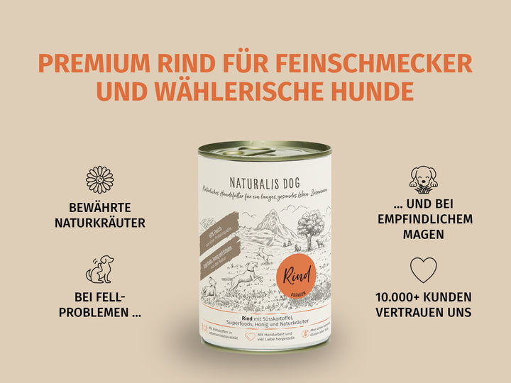 Rind mit Süsskartoffel und Naturkräutern